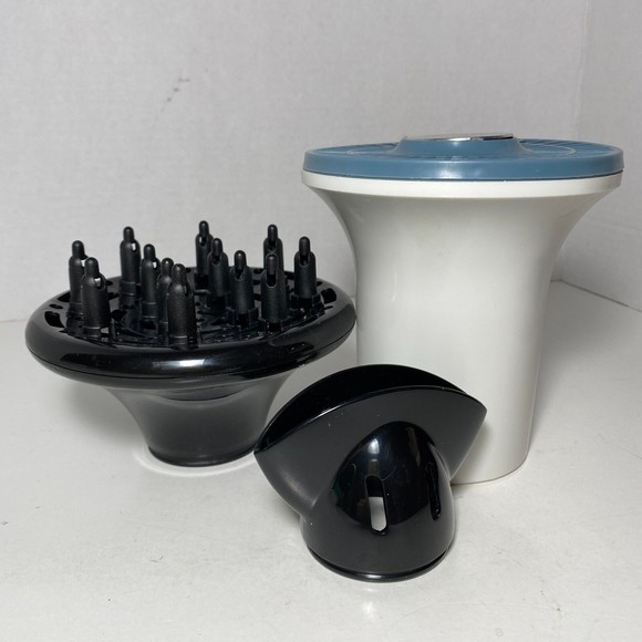 3 New Hair Dryer Diffusers/Smoother Attachments Volumizing for Frizz Free Curls - Picture 1 of 10